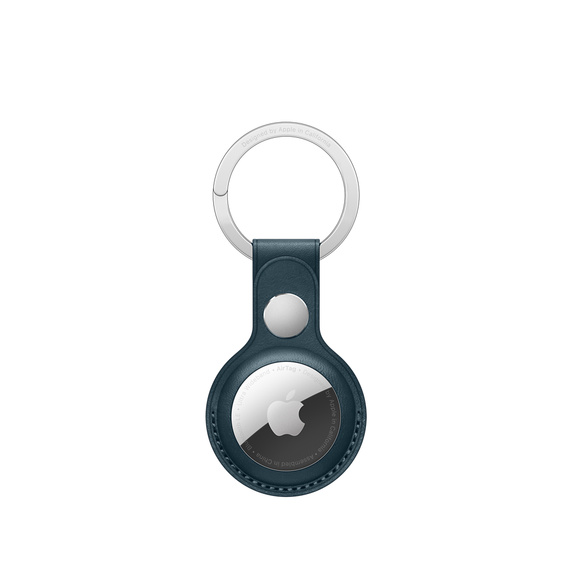 Apple AirTag 皮革鑰匙圈 波羅的海藍色